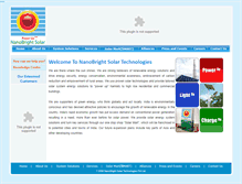 Tablet Screenshot of nanobrightsolar.com